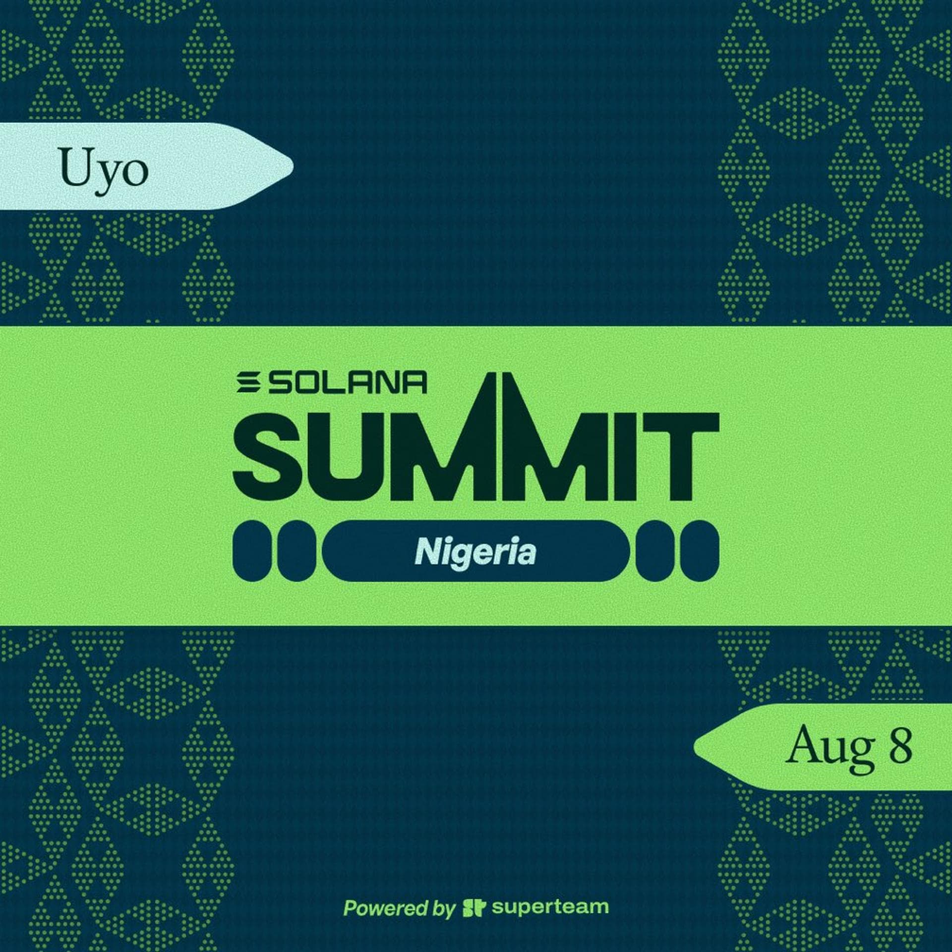 SOLANA SUMMIT NIGERIA: FROM EARN TO INTERNET CAPITAL MARKETS