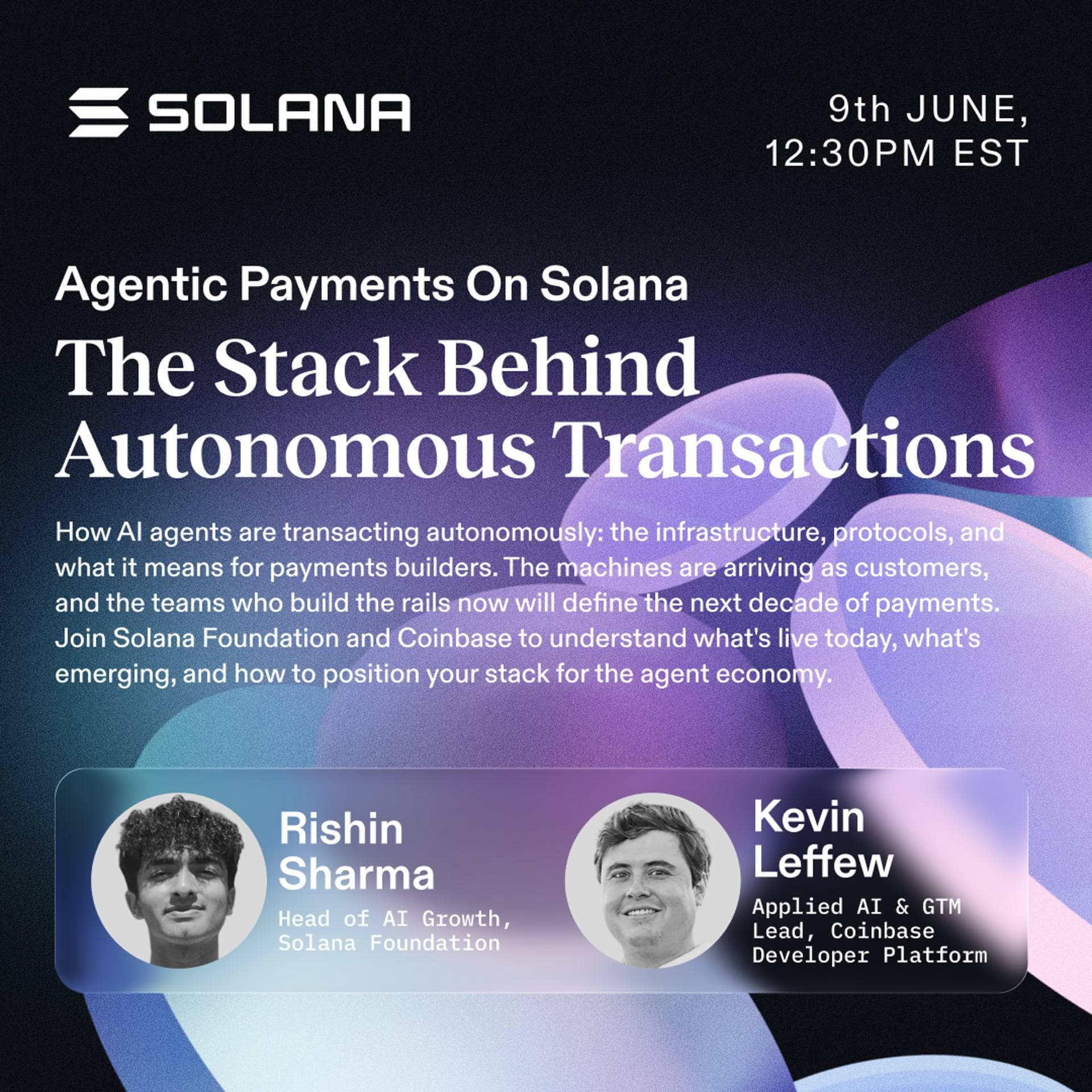 Webinar: Agentic Payments on Solana